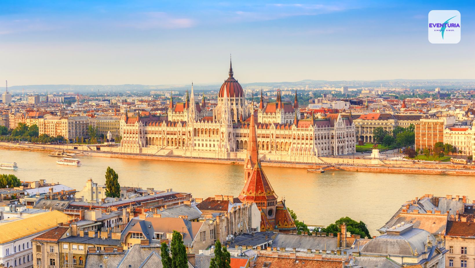 Peisaj panoramic al orașului Budapesta