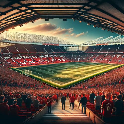 Stadionul Old Trafford din Manchester